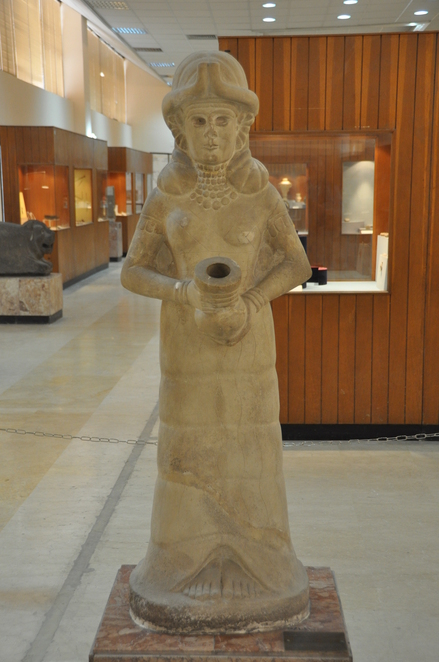 Mari, Statue of an Amorites Spring goddess, found in throne hall