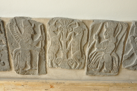 Tell Halaf, Various orthostates, found in the Western palace