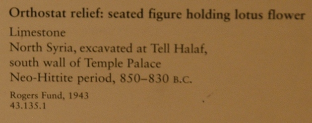 Tell Halaf, Orthostat: lion-hunt-scene, orthostat: lion attacking deer and orthostat: winged human-headed bull, found in Palace of Kapara