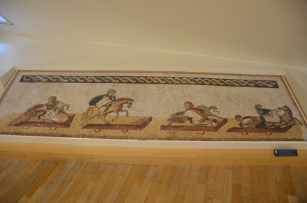 Carthage, Mosaic with horse training