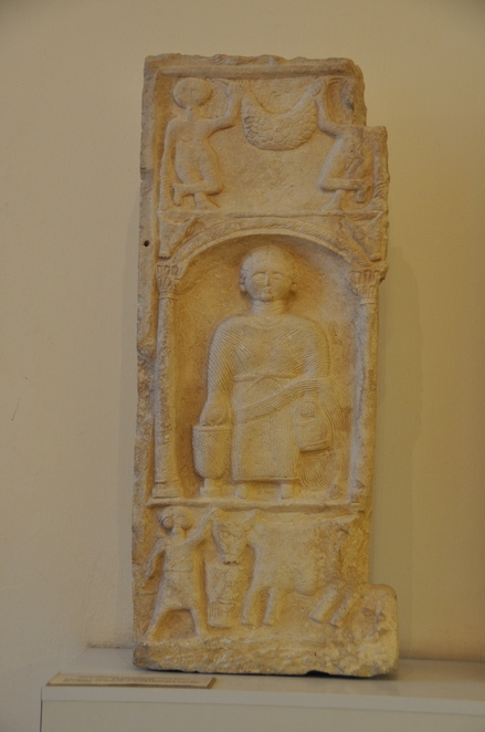 Relief with personification of Africa