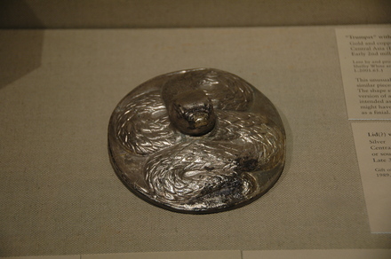 Snake plate, silver