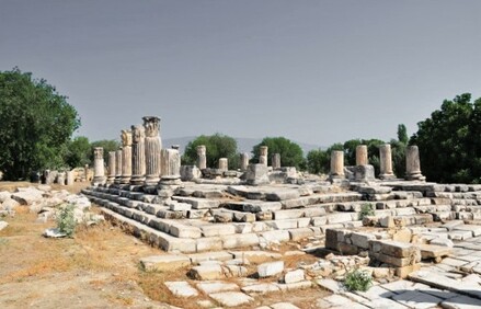 Remains of Hecateion at Lagina