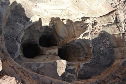 Phaino, ancient copper mine shaft