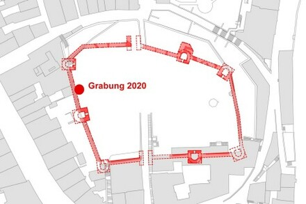 Plan of the Zurich kastell