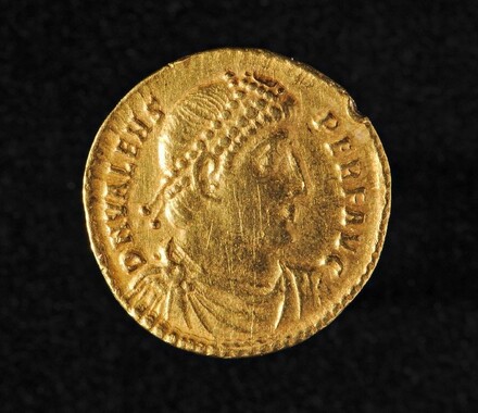 Munt ; solidus, Valens