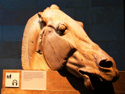 the Parthenon marbles in the British Museum