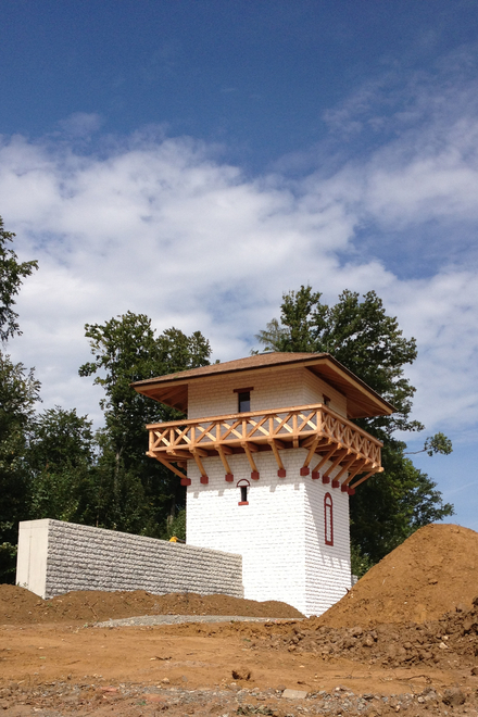 Wachtturm 8-32 – Nachbau Steinturm