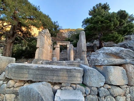 Temple tomb.