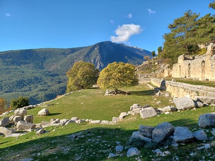 Civic agora & Tyche temple (centre)