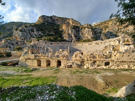 Myra Theatre & Tombs.