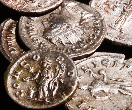 Romeinse muntschat Buren