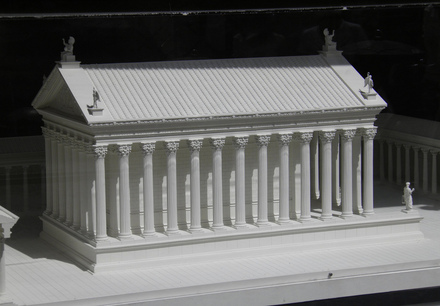Model of the Temple of Hadrian