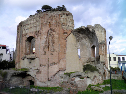 The so-called Temple of Venus, built during the reign of Hadrian