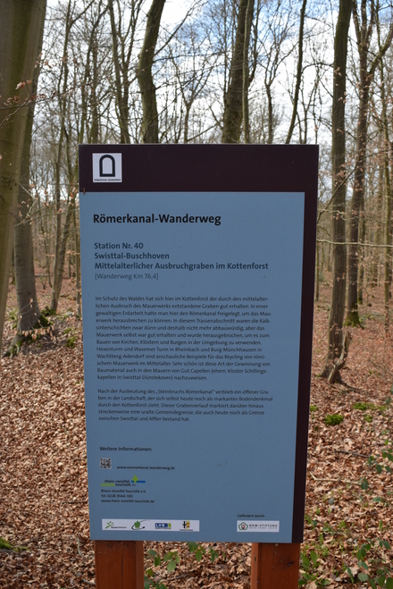 Römische Wasserleitung - Station 40