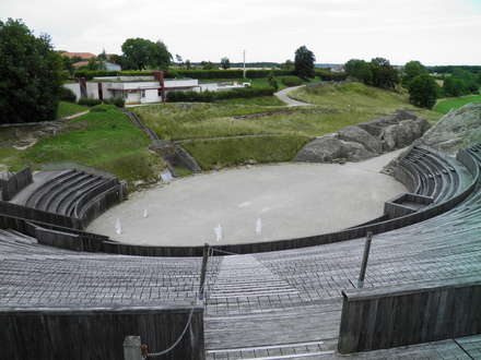 The Roman Amphitheatre, Roman Grand (Andesina)