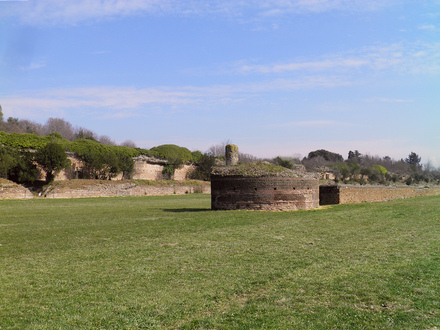 Circus of Maxentius, the spina