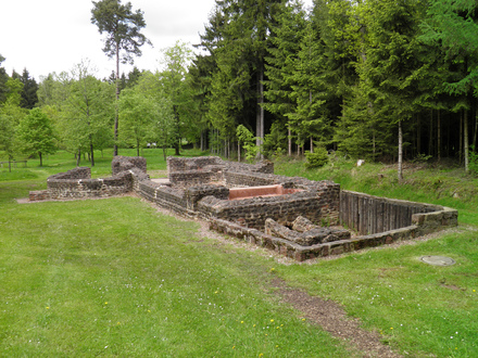 Limes Kastellbad Wurzberg (ORL section 10 Neckar-Odenwald )