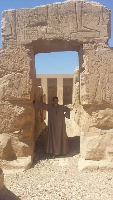 معبد سيتي الاول بعرابه ابيدوس