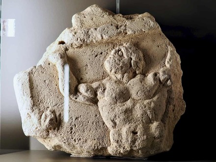 Andesina, museum, Atlas carrying the vault of the sky