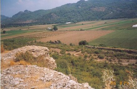 View from Aspendos -  surrounding