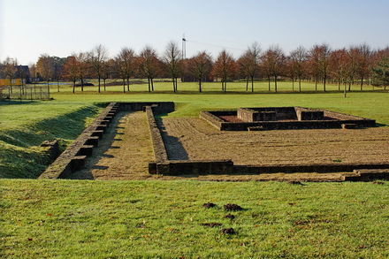 Ausgrabungen des Tempel der Matronen in Xanten