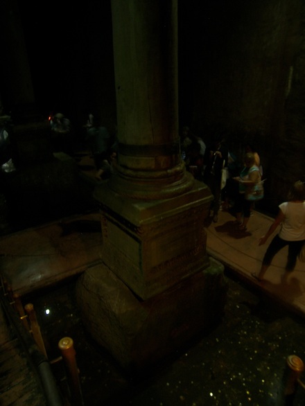 Column in Cistern Basilica