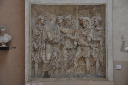Arch of Trajan, Beneventum, NE left low