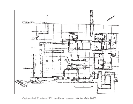 Capidava, plan