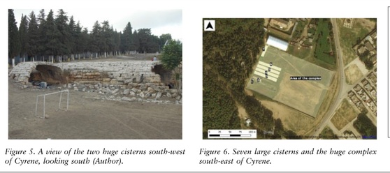 Cisterns  south-east of Cyrene