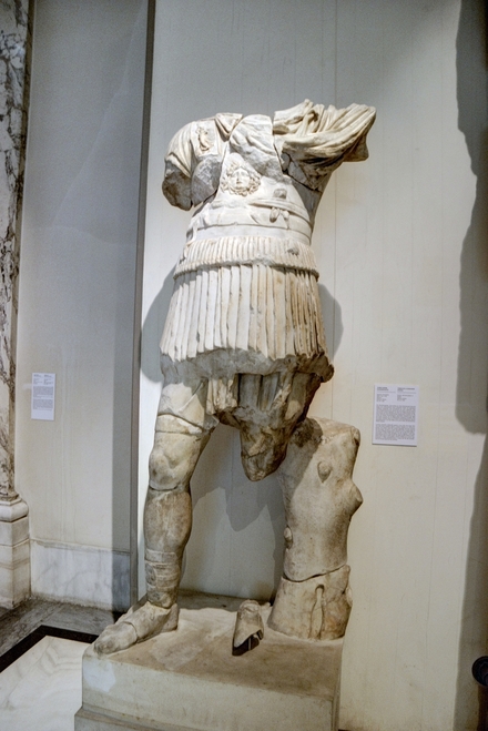 Torso of a cuirassed statue