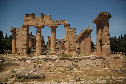 Temple of Zeus - Cyrene