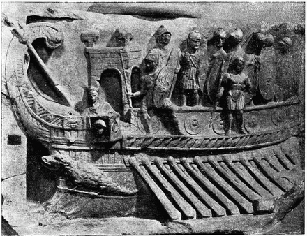 Roman Naval Bireme from Praeneste