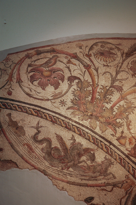 Dar Buc Ammera, round mosaic