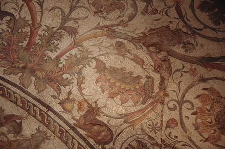 Dar Buc Ammera, round mosaic