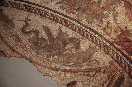 Dar Buc Ammera, round mosaic