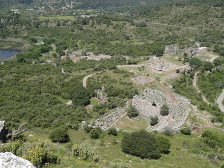 Kaunos overall view