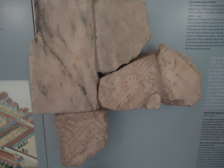 Fragment de la Forma Urbis Severiana