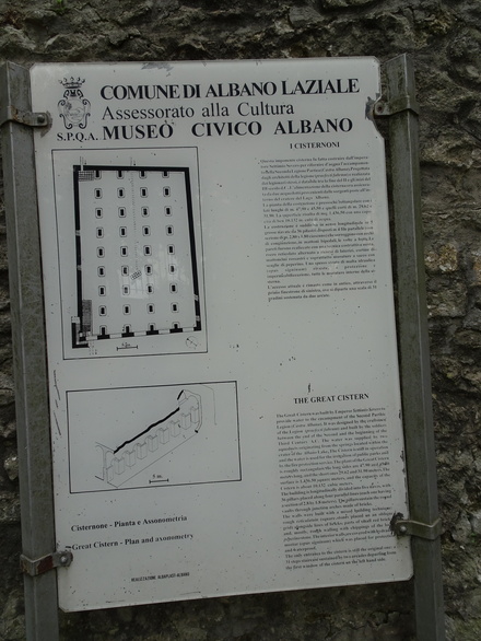 Cistern Albano Laziale