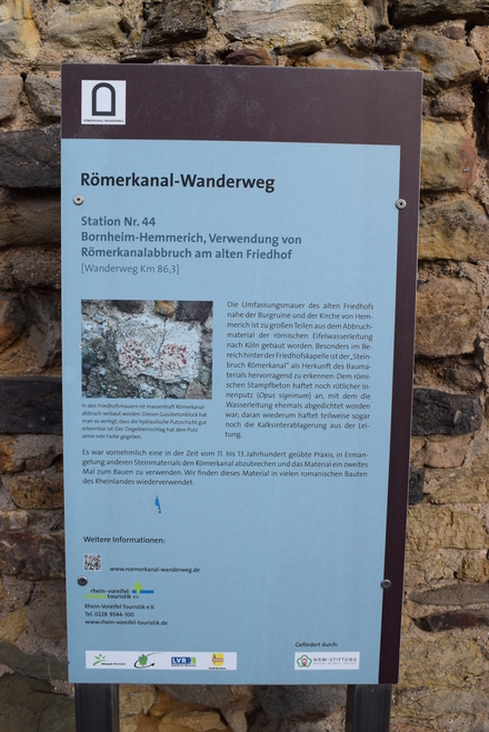 Römerkanal-Wanderweg