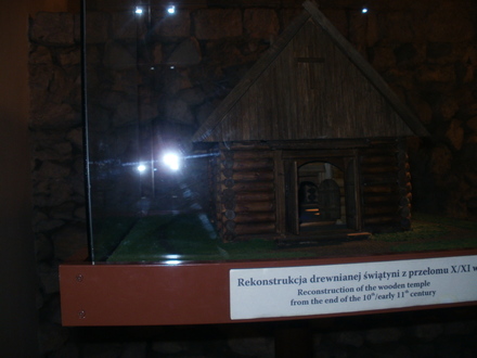 Reconstruction of the first church building