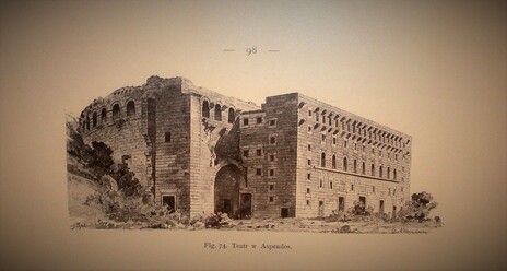 Roman theatre, Aspendos