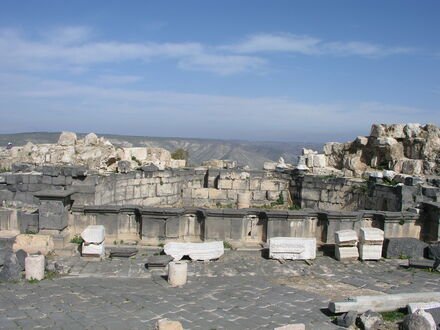Remains of the nymphaeum