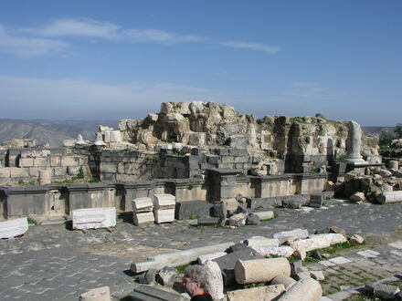 Remains of the nymphaeum