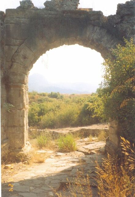 The Gate of Agora in Aspendos