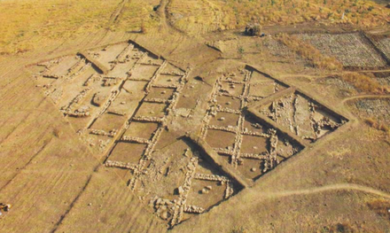 Figure 64: Late Roman settlement at Ilısu Höyük (Ökse, 2013: 148)