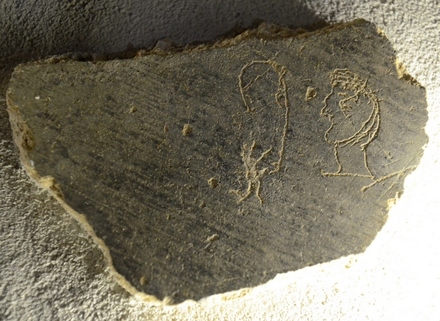 Grand Jardin, graffito