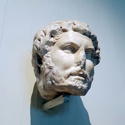 Portrait of Emperor Hadrian