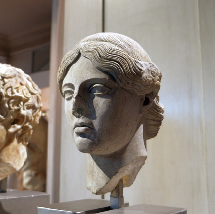 Head of a goddess