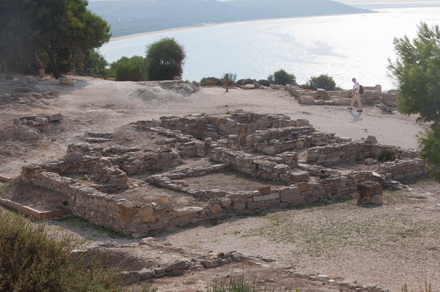 Heraclea Minoa, houses near theater